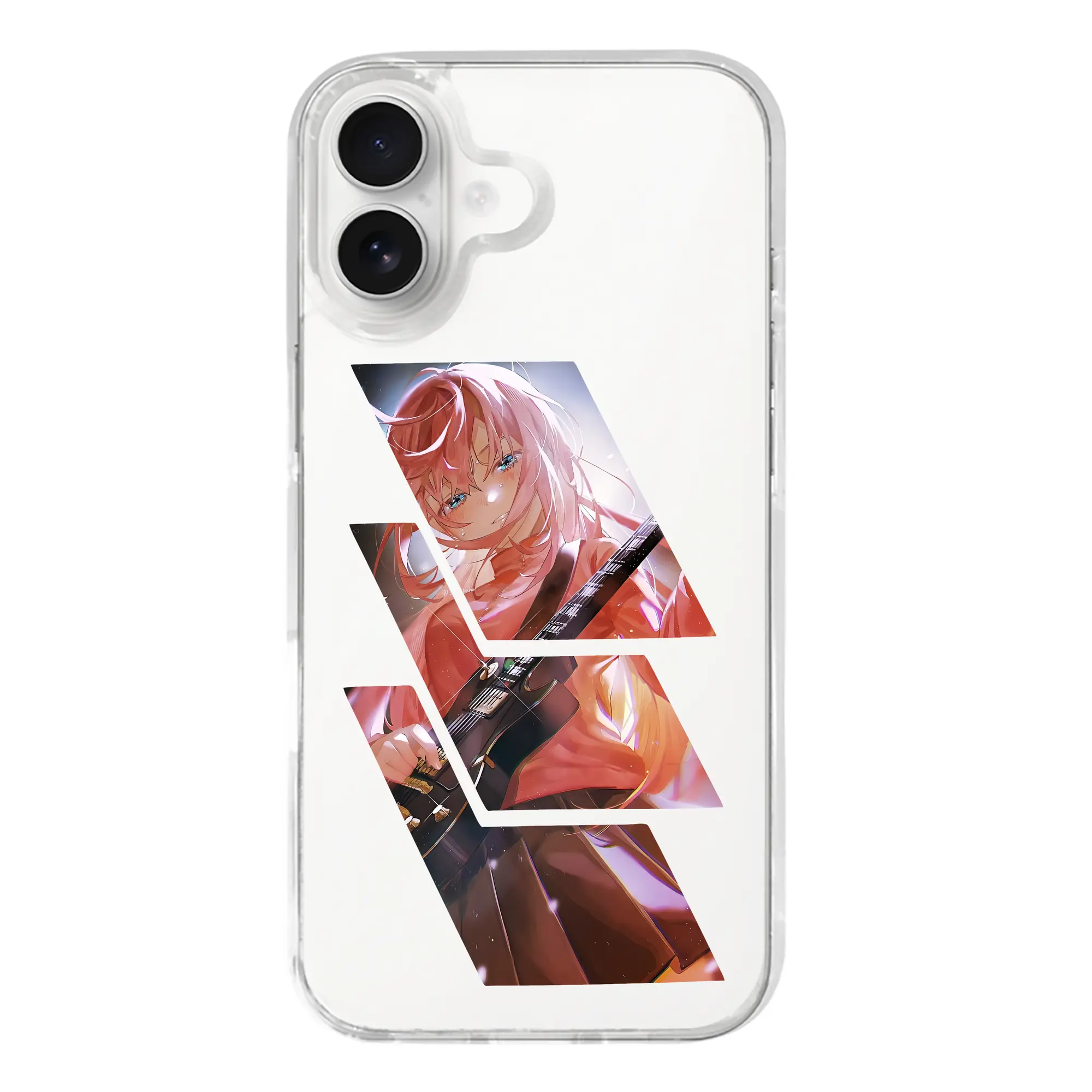 ぼっちざろっく！ グッズ,後藤ひとり - iPhone 17シリーズ 透明スマホケース – 薄型・耐衝撃・精密フィット保護カバー